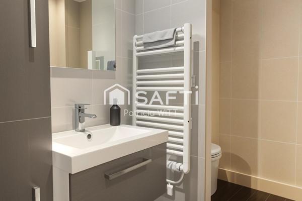 Appartement T2 loué, 51m2, Annemasse Centre, bordure du Parc Montessuit