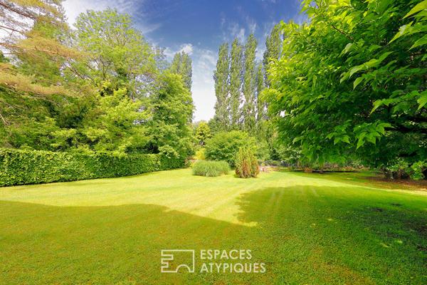 Appartement de charme avec terrasse au sein d’un Château