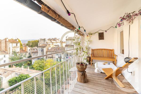 Appartement T3 à vendre  3 pièces - 59 m2 MARSEILLE - 13005