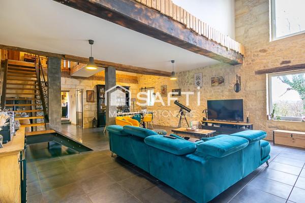 Maison en pierre 217 m² avec piscine – Environnement calme et sans vis-à-vis