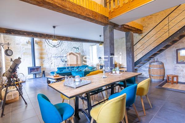 Maison en pierre 217 m² avec piscine – Environnement calme et sans vis-à-vis