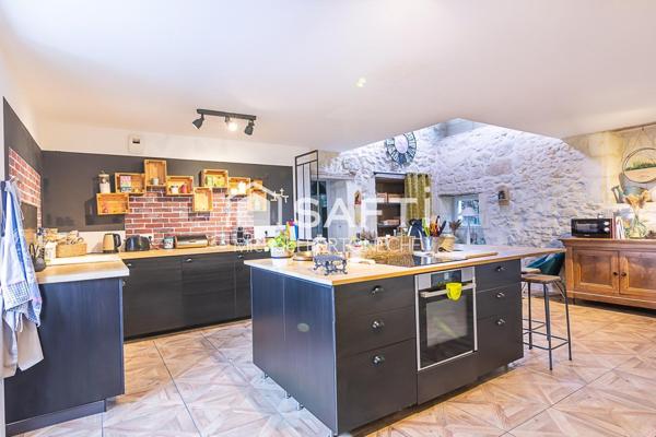 Maison en pierre 217 m² avec piscine – Environnement calme et sans vis-à-vis