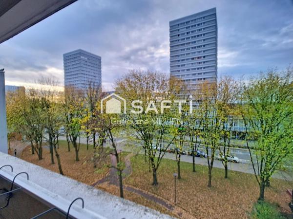 T3 Bis avec balcon résidence Hôtel de ville