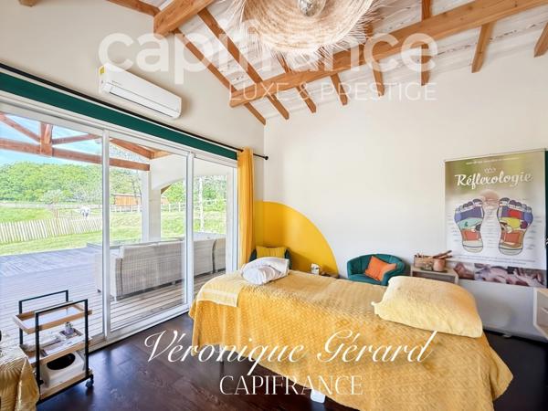 Propriété équestre de prestige de 187 M2 Longère et Installations Equestre à SALLEBOEUF