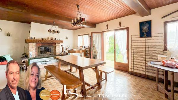 Maison de ville bourgeoise à Connerré – 159 m², 3 chambres, jardin et dépendance