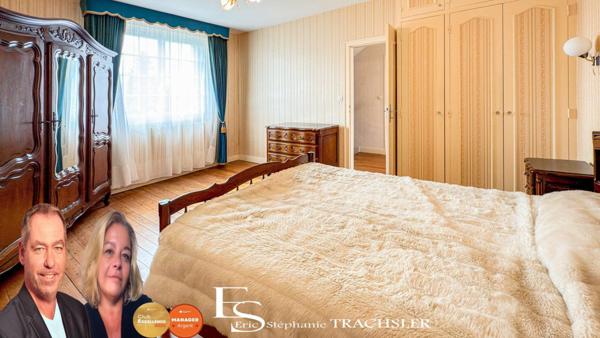 Maison de ville bourgeoise à Connerré – 159 m², 3 chambres, jardin et dépendance