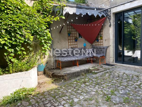 Maison rénovée + Local commercial libre