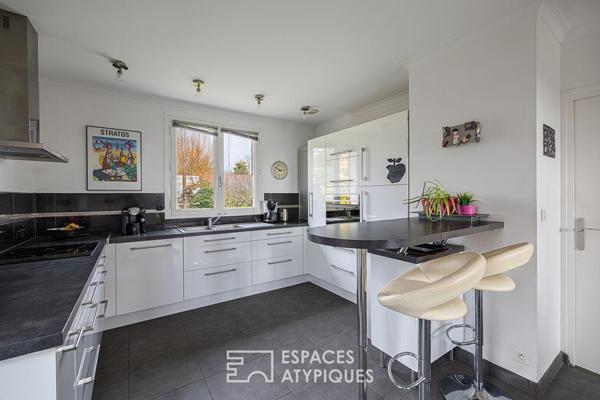 Maison avec jardin au calme d’une impasse