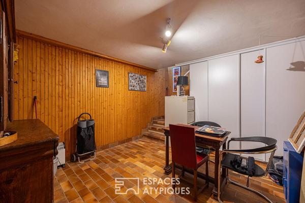 Maison avec jardin au calme d’une impasse