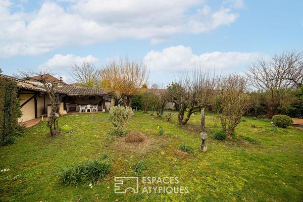 Maison avec jardin au calme d’une impasse