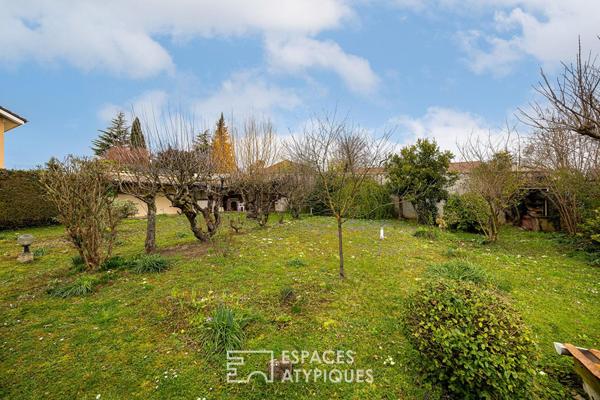 Maison avec jardin au calme d’une impasse