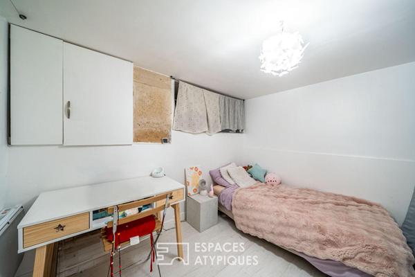 Esprit loft avec extérieur aux Batignolles