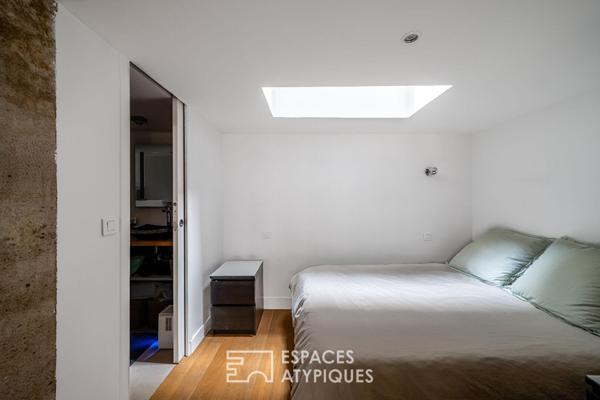 Esprit loft avec extérieur aux Batignolles