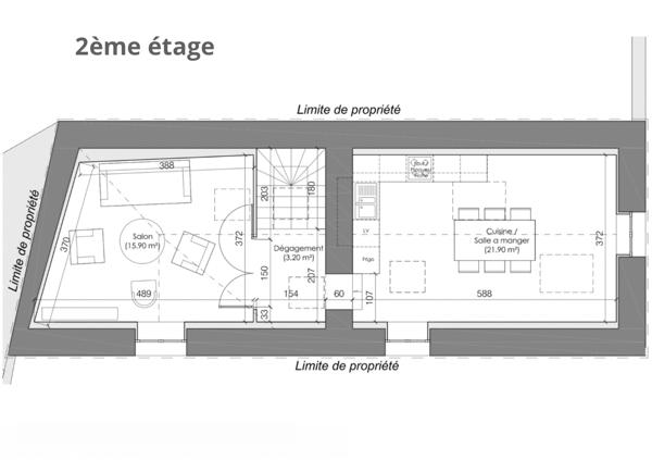 Maison de ville entièrement rénovée à Quimper - Proche hypercentre et rives du Steïr