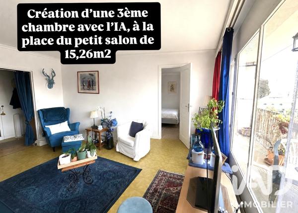 Appartement à vendre 4 pièces 72 m² Massy