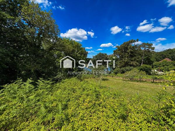 TERRAIN CONSTRUCTIBLE KERFANY LES PINS !