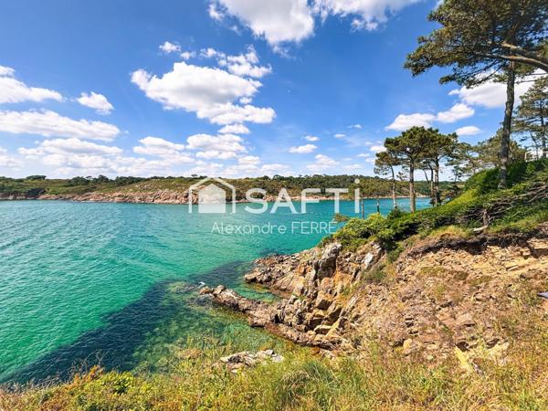 TERRAIN CONSTRUCTIBLE KERFANY LES PINS !