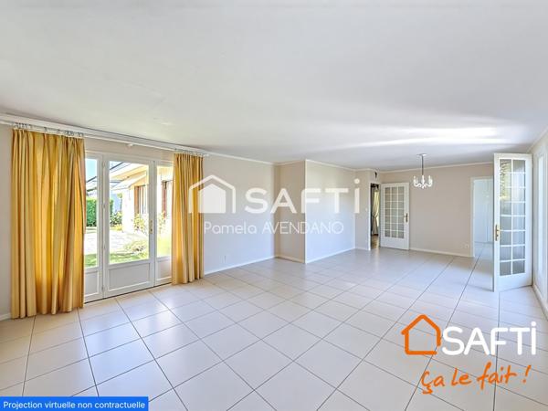 Nouveauté à Servon ! Pavillon de plain-pied de 134m²