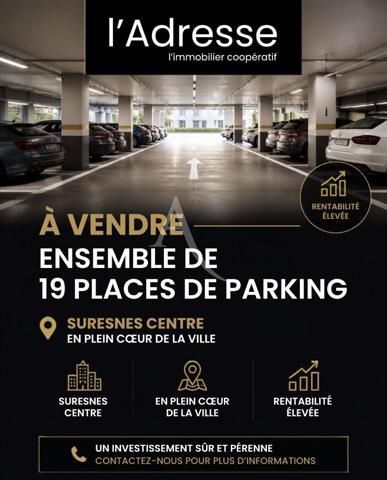 Lot de 19 parkings - Investissement - Suresnes Centre