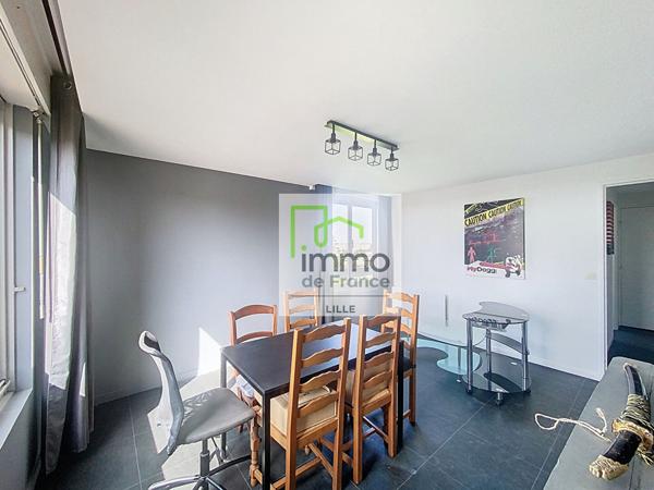 Appartement Ronchin 2 pièces avec parking et cave