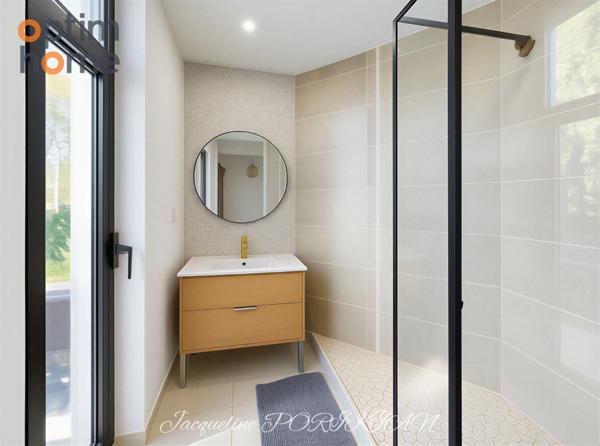 Aix en Provence : Maison d'architecte mitoyenne sur 2700m2 de jardin paysagé.