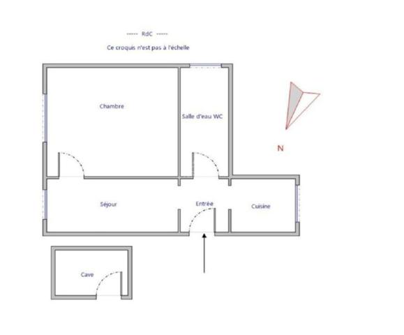 Appartement Nanterre 2 pièce(s) 32 m2 €230 000 ** - Référence 15085