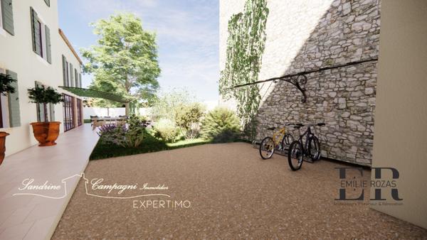 Caromb (84330) Partie de corps de ferme à rénover, proche commerces