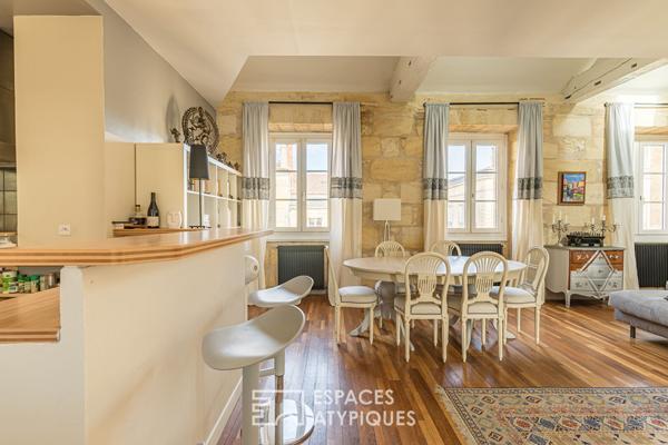 Appartement de charme rénové dans un ancien couvent de Sainte Croix