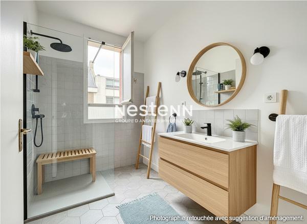 ISSY LES MOULINEAUX - QUARTIER LA FERME - Appartement traversant 3 pièces de 56,12 m²