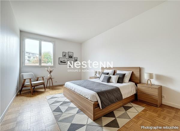 ISSY LES MOULINEAUX - QUARTIER LA FERME - Appartement traversant 3 pièces de 56,12 m²