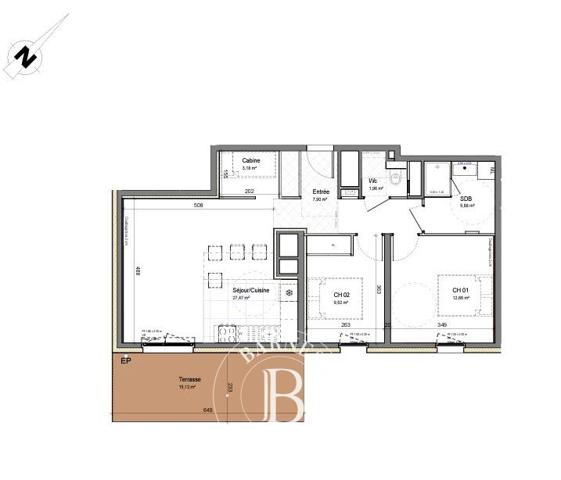 Morzine, Appartement 2 Chambres -  69 m² à vendre