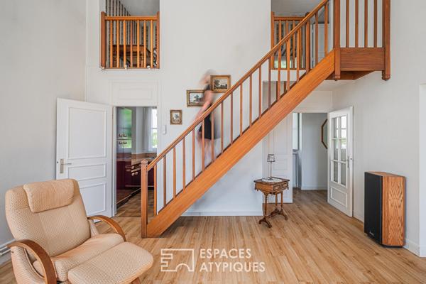 Appartement lumineux en duplex au château du Muret