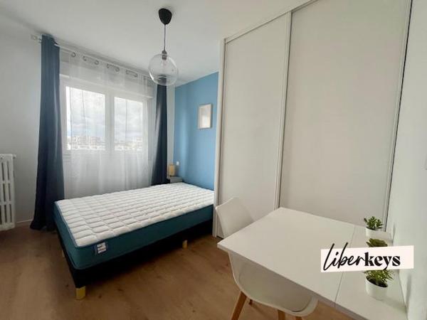 Appartement entièrement rénové 4 chambres Hérouville Saint Clair Vendu meublé