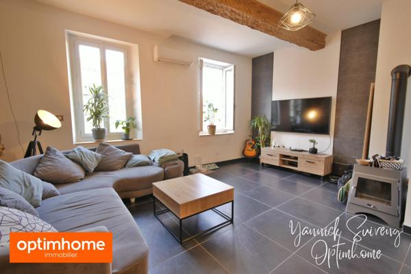 GRANDE MAISON DE VILLAGE DE 142 M² AVEC TERRASSE - RIVESALTES (66600)