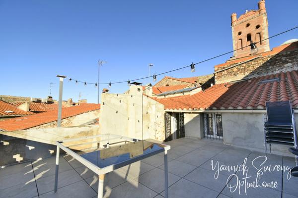 GRANDE MAISON DE VILLAGE DE 142 M² AVEC TERRASSE - RIVESALTES (66600)