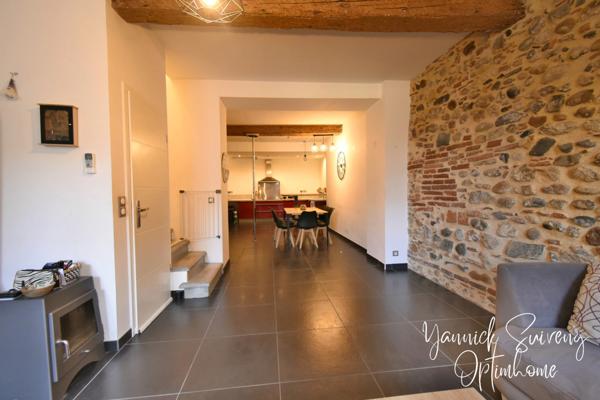 GRANDE MAISON DE VILLAGE DE 142 M² AVEC TERRASSE - RIVESALTES (66600)