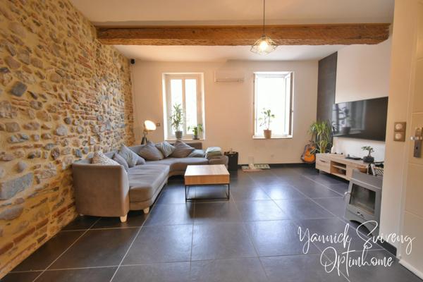 GRANDE MAISON DE VILLAGE DE 142 M² AVEC TERRASSE - RIVESALTES (66600)