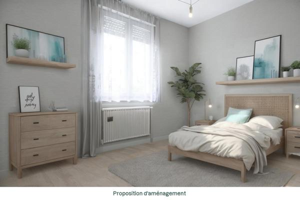 🏡 Appartement 3 pièces – Rez-de-chaussée avec jardin, dépendance, garage et cave – Florange Oury Nord