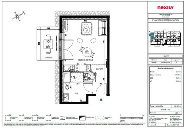 PROGRAMME NEUF LIVRAISON  4T2027 Appartement T1 a Luisant 28