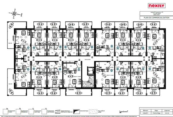 PROGRAMME NEUF LIVRAISON  4T2027 Appartement T1 a Luisant 28
