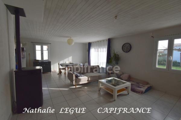 LA GUERINIERE (85) NOIRMOUTIER Maison à vendre 6 Pièces, 4 chambres ,96 M² , terrain 498 M² ,500 Mètres PLAGE