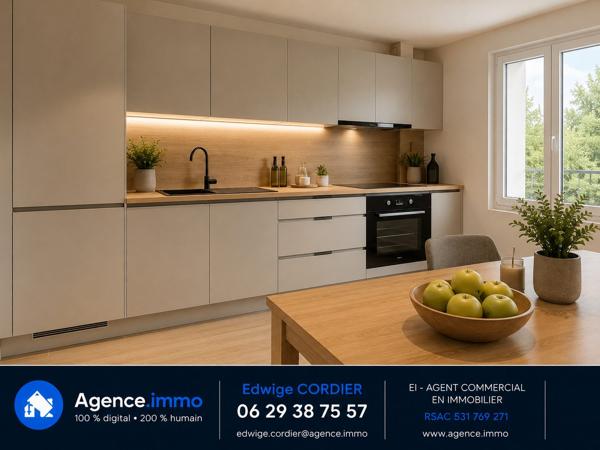 À vendre - T2, 2 pièces situé à Chanteloup-en-Brie (77600)