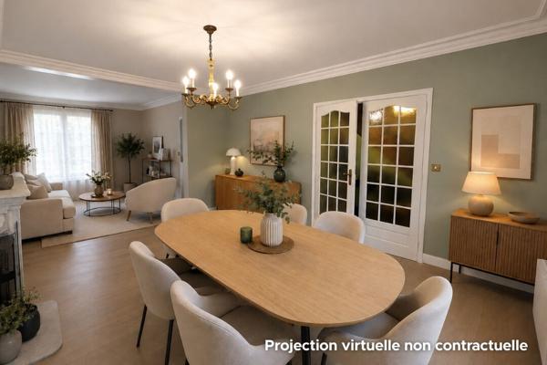 Maison 3 chambres avec jardin et garage à vendre au Mans proche centre-ville