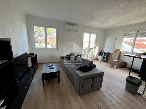 Appartement type 3 avec cave et balcons à louer à Perpignan