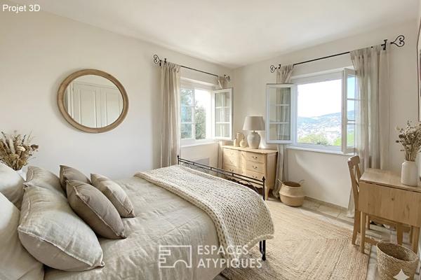 Réinvention Contemporaine pour cette Villa Années 70 avec Piscine dans quartier prisé