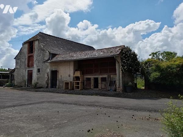 À VENDRE – Corps de ferme à rénover avec fort potentiel et terrain à batîr – Arcizac-Adour