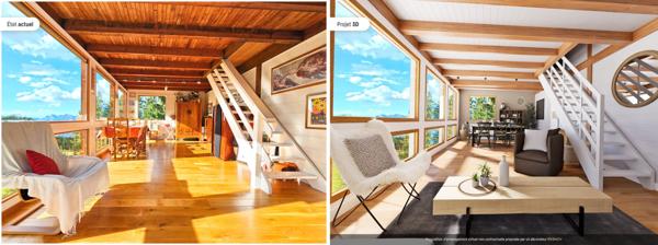 Mont-Saxonnex (74130) MAISON-CHALET DE 170M² & 1346M² DE TERRAIN – IDÉAL POUR UNE RÉSIDENCE PRINCIPALE OU SECONDAIRE