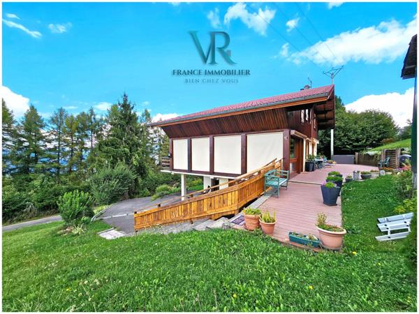 Mont-Saxonnex (74130) MAISON-CHALET DE 170M² & 1346M² DE TERRAIN – IDÉAL POUR UNE RÉSIDENCE PRINCIPALE OU SECONDAIRE