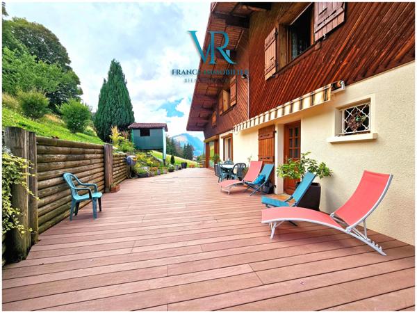 Mont-Saxonnex (74130) MAISON-CHALET DE 170M² & 1346M² DE TERRAIN – IDÉAL POUR UNE RÉSIDENCE PRINCIPALE OU SECONDAIRE