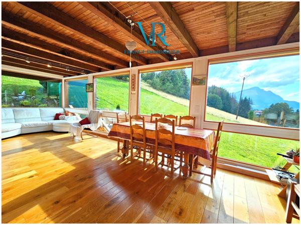 Mont-Saxonnex (74130) MAISON-CHALET DE 170M² & 1346M² DE TERRAIN – IDÉAL POUR UNE RÉSIDENCE PRINCIPALE OU SECONDAIRE